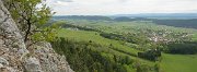 Pohled do širokého údolí byl parádní. : rakousko, miguel, lezení, hohe wand, fenek